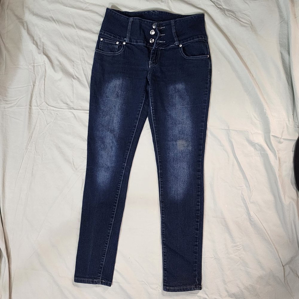 High Rise Dark Indigo Women's Jeans